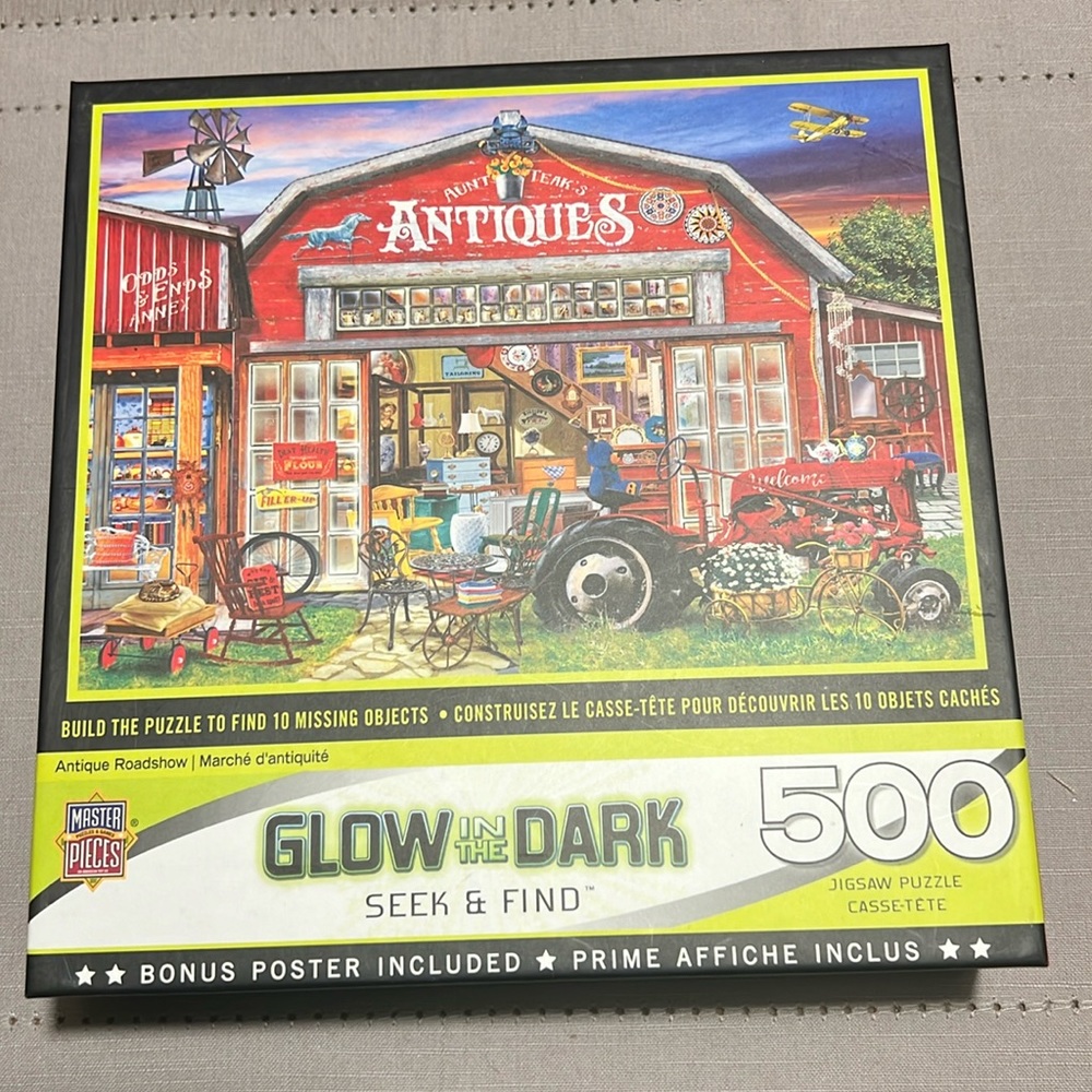 “Antique Roadshow” Master Pieces 500 piece puzzle